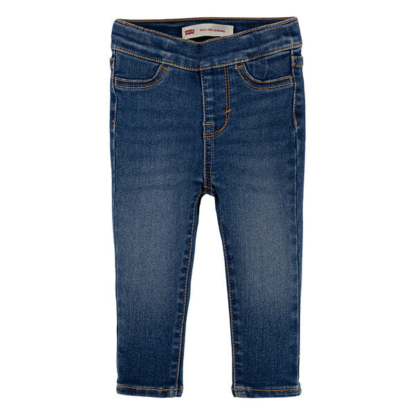 Jean Pull on jegging Bleu