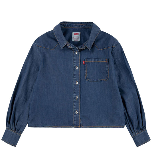 Chemise en jean | Manches longues