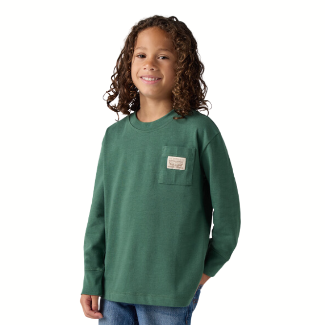 T-shirt manches longues | Vert