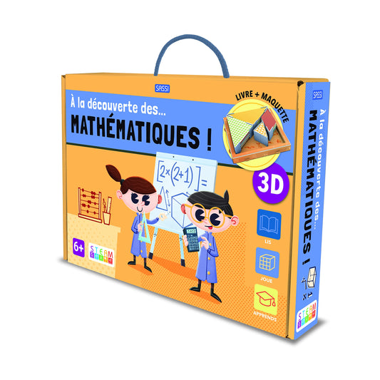 A la découverte des... mathématiques !-Sassi-Super Châtaigne-Jeux éducatifs : Product type