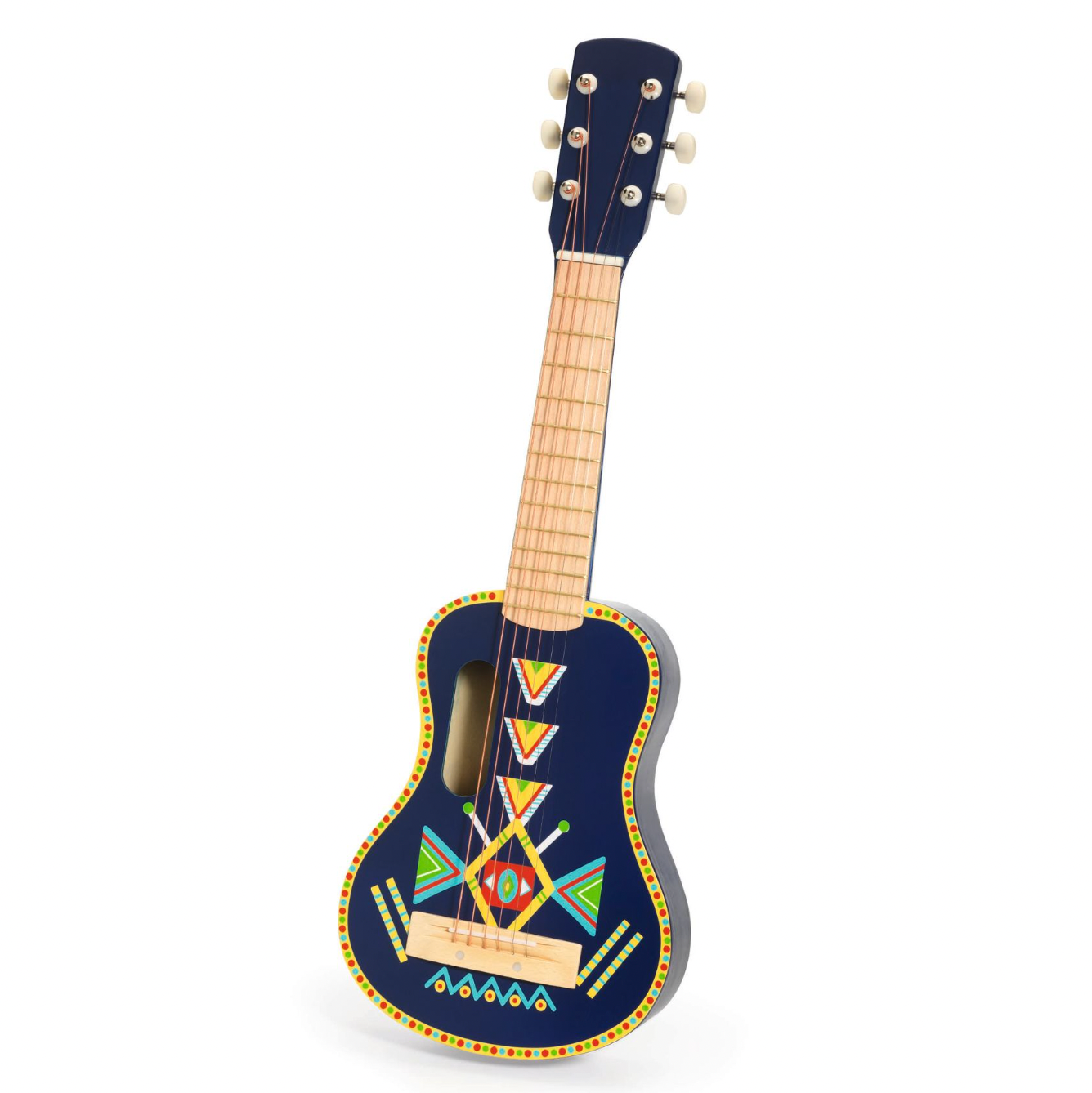 Animambo | Guitare 6 cordes métalliques-Djeco-Super Châtaigne-Musique : Product type