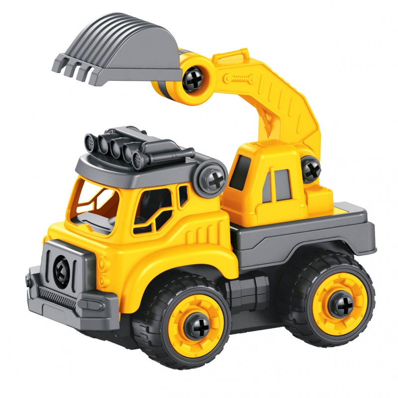Camion de chantier | A construire-Buki-Super Châtaigne-Jeux éducatifs : Product type