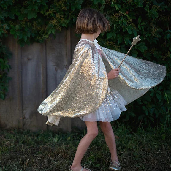 Cape à sequins | Doré-Great Pretenders-Super Châtaigne-Imagination : Product type