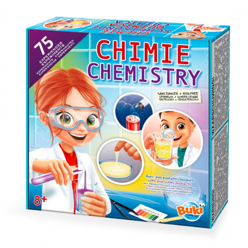 Chimie | 75 expériences-Buki-Super Châtaigne-Jeux éducatifs : Product type