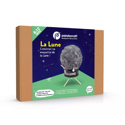 Construis ta maquette | Lune-Jaune citron-Super Châtaigne-Création & Fabrication : Product type