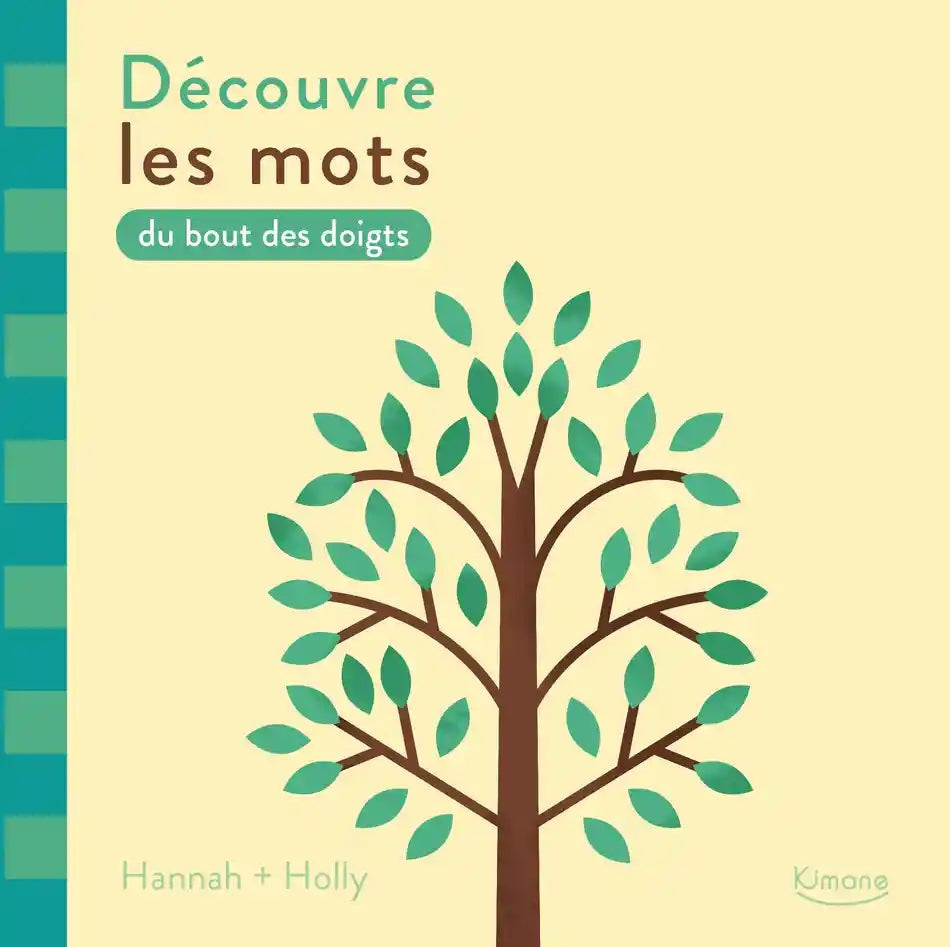 Découvre les mots du bout des doigts - Hannah & Holly-Éditions Kimane-Super Châtaigne-Livres & Cie : Product type