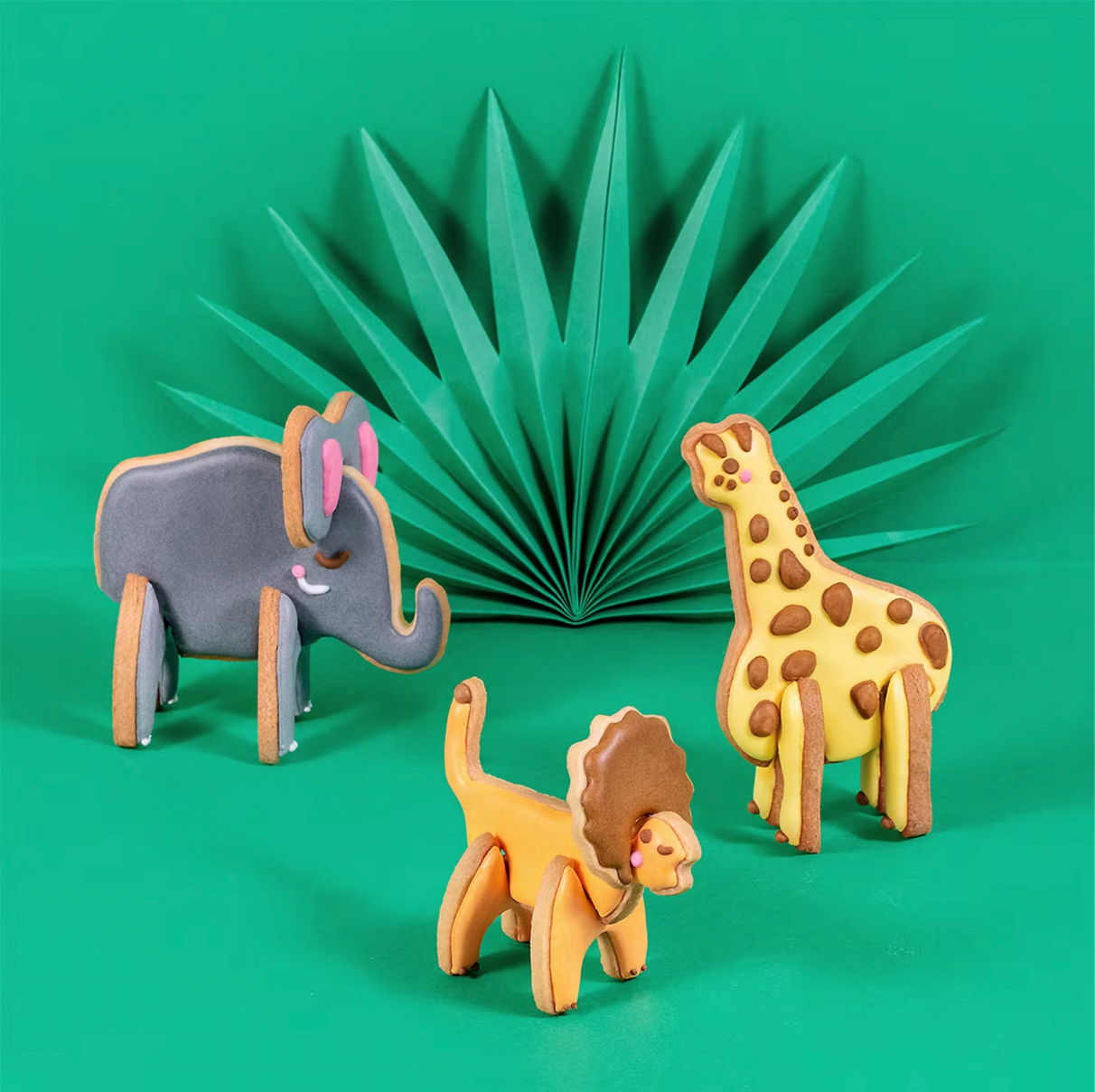 Emporte pièces - Les biscuits safari 3D-Chefclub-Super Châtaigne-Cuisine et Jardinage : Product type