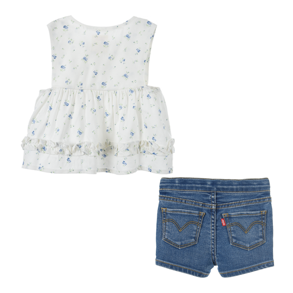 Ensemble Petites fleurs | White alyssum-Levi's-Super Châtaigne-outlet : Product type