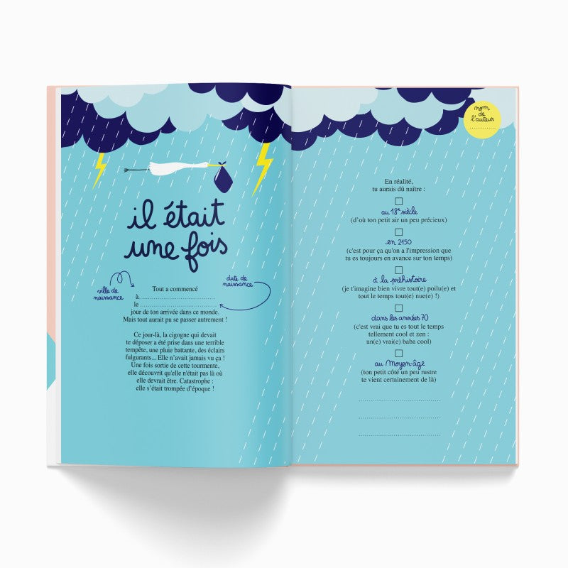 Happy birthday to you - carnet d'anniversaire à remplir-Minus Éditions-Super Châtaigne-Livres & Cie : Product type