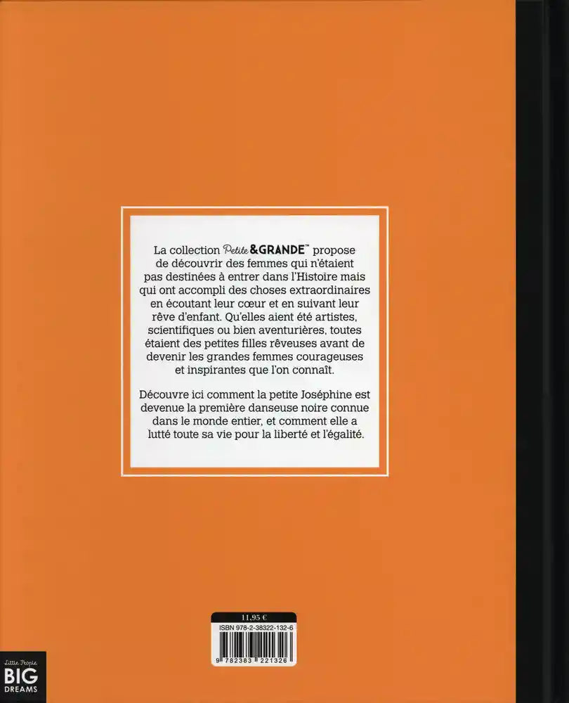 Joséphine Baker - Petite&Grande-Kimane Éditions-Super Châtaigne-Livres & Cie : Product type