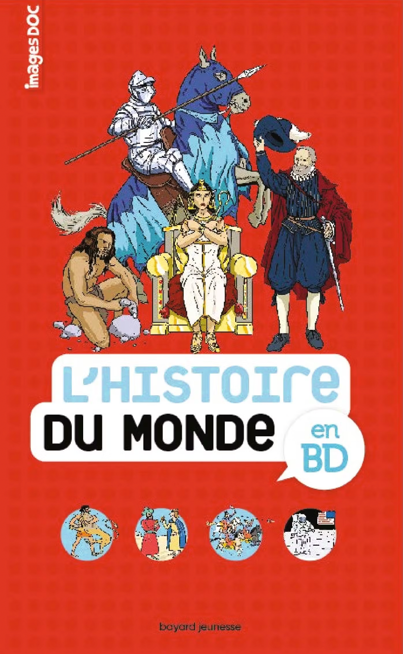 L'histoire du monde en BD-Jaune citron-Super Châtaigne-Livres & Cie : Product type