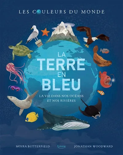 La terre en bleu-Kimane Éditions-Super Châtaigne-Livres & Cie : Product type