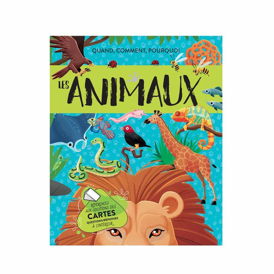 Le coffret du mega atlas des animaux-Sassi-Super Châtaigne-Jeux éducatifs : Product type