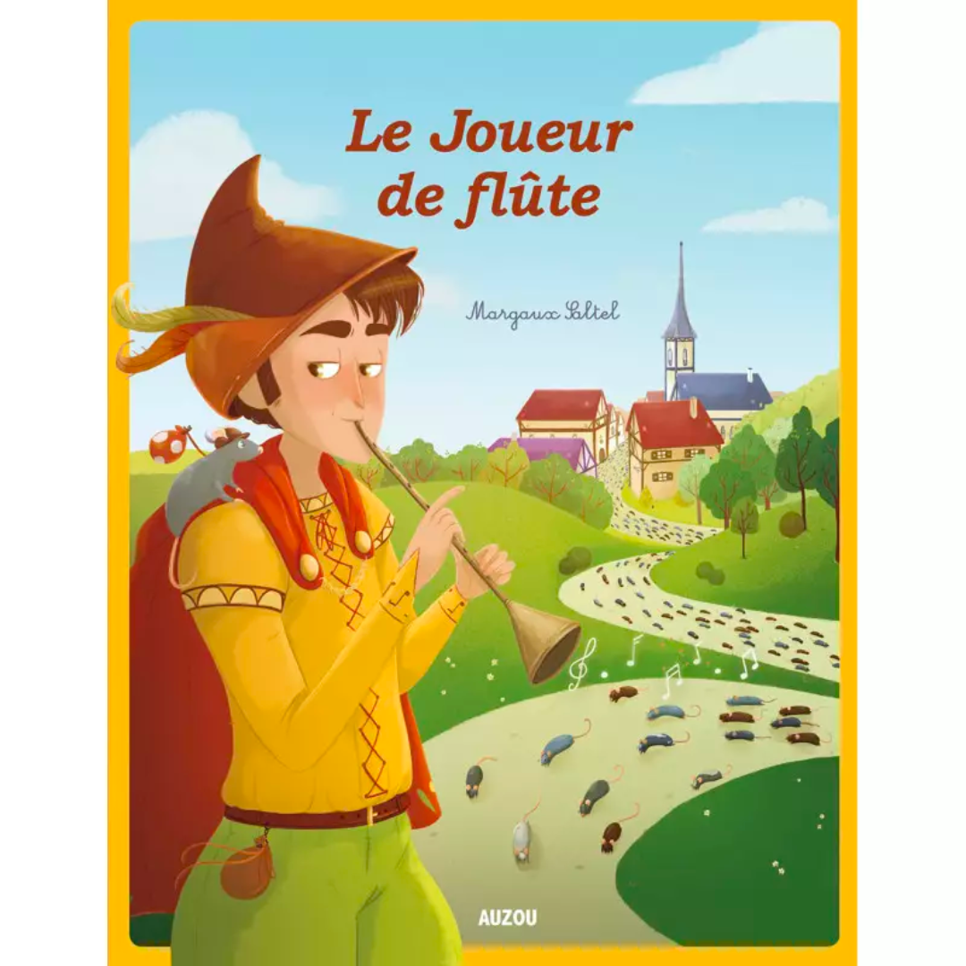 Le joueur de flûte-Auzou-Super Châtaigne-Livres & Cie : Product type