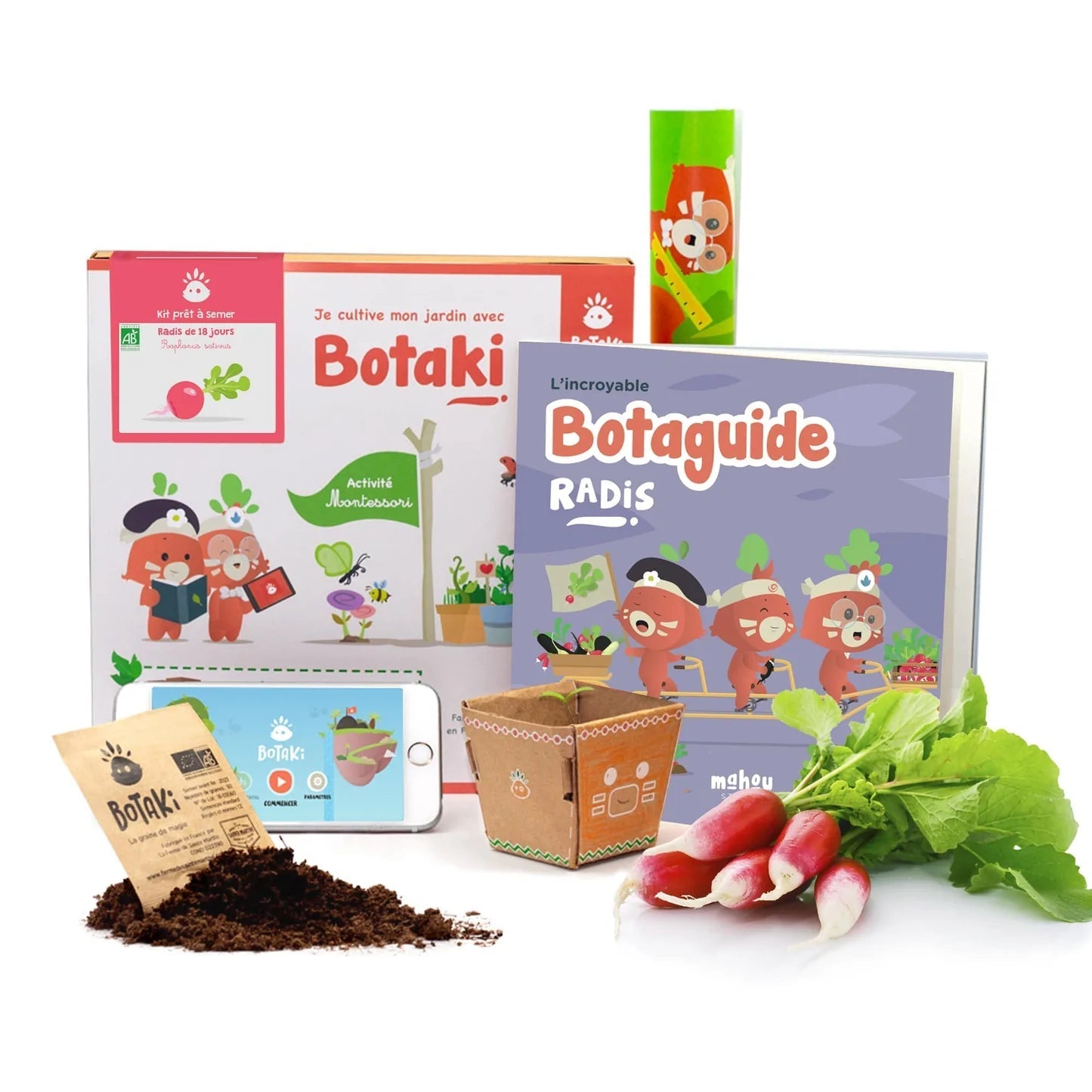 Le kit radis-Botaki-Super Châtaigne-Cuisine et Jardinage : Product type