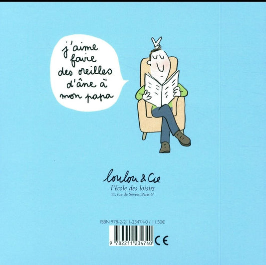 Le livre des j'aime-Ecole Des Loisirs-Super Châtaigne-Livres & Cie : Product type