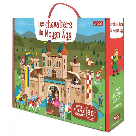 Les Chevaliers du Moyen-Age-Sassi-Super Châtaigne-Puzzle : Product type