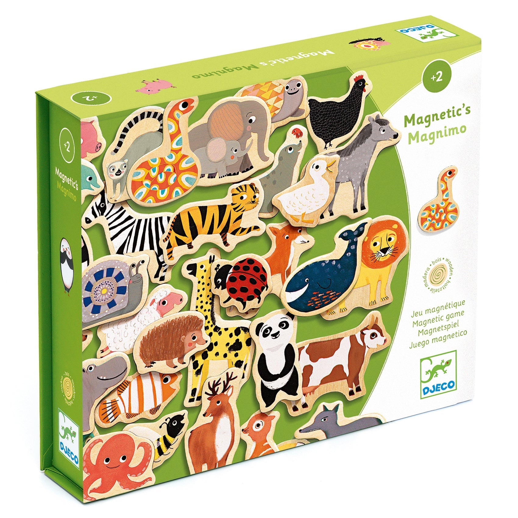 Magnets animaux - Magnimo-Djeco-Super Châtaigne-Jeux éducatifs : Product type