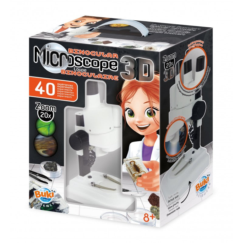 Microscope 3D-Buki-Super Châtaigne-Jeux éducatifs : Product type