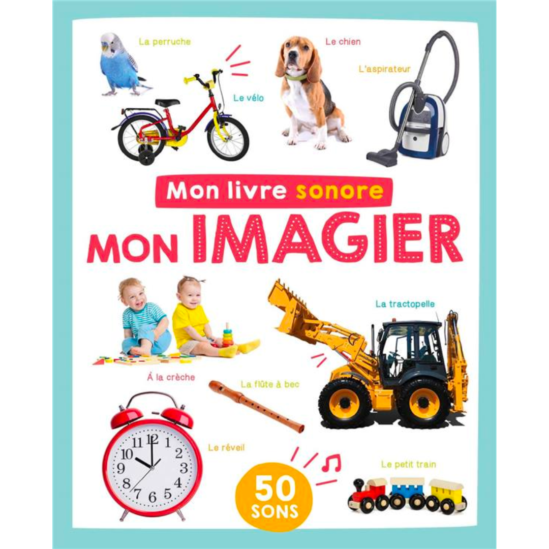 Mon livre sonore : mon imagier-123 Soleil-Super Châtaigne-Livres & Cie : Product type