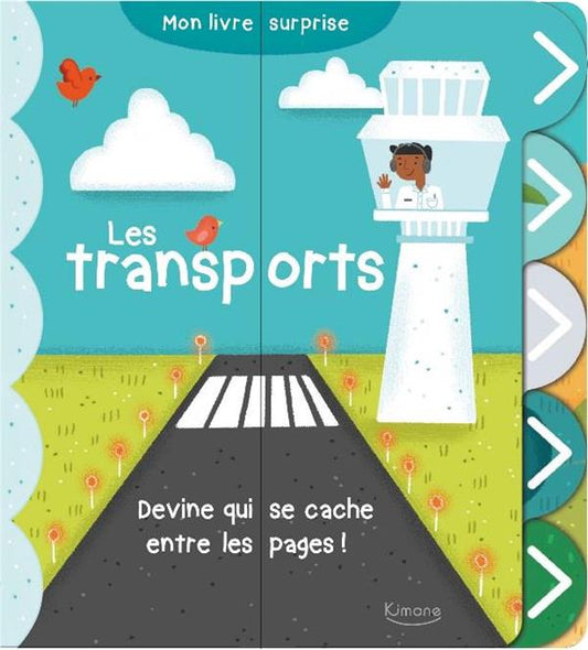 Mon livre surprise - Les transports-Éditions Kimane-Super Châtaigne-Livres & Cie : Product type