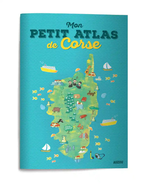 Mon petit atlas de Corse-Auzou-Super Châtaigne-Livres & Cie : Product type