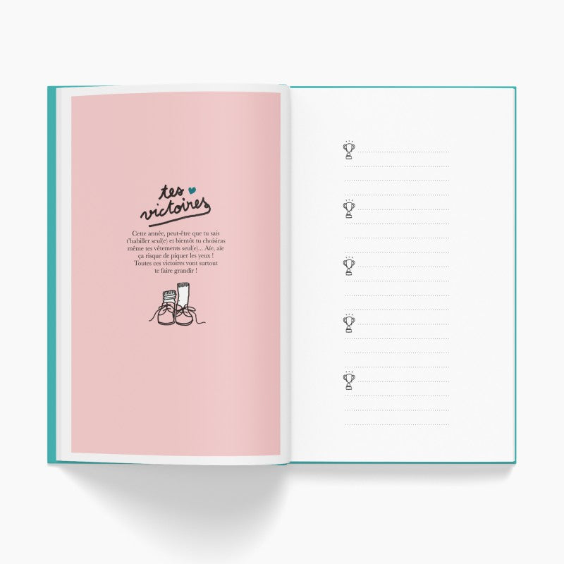 Pour ne rien oublier de ton enfance - Cahier de souvenirs de 2 à 10 ans-Minus Éditions-Super Châtaigne-Livres & Cie : Product type