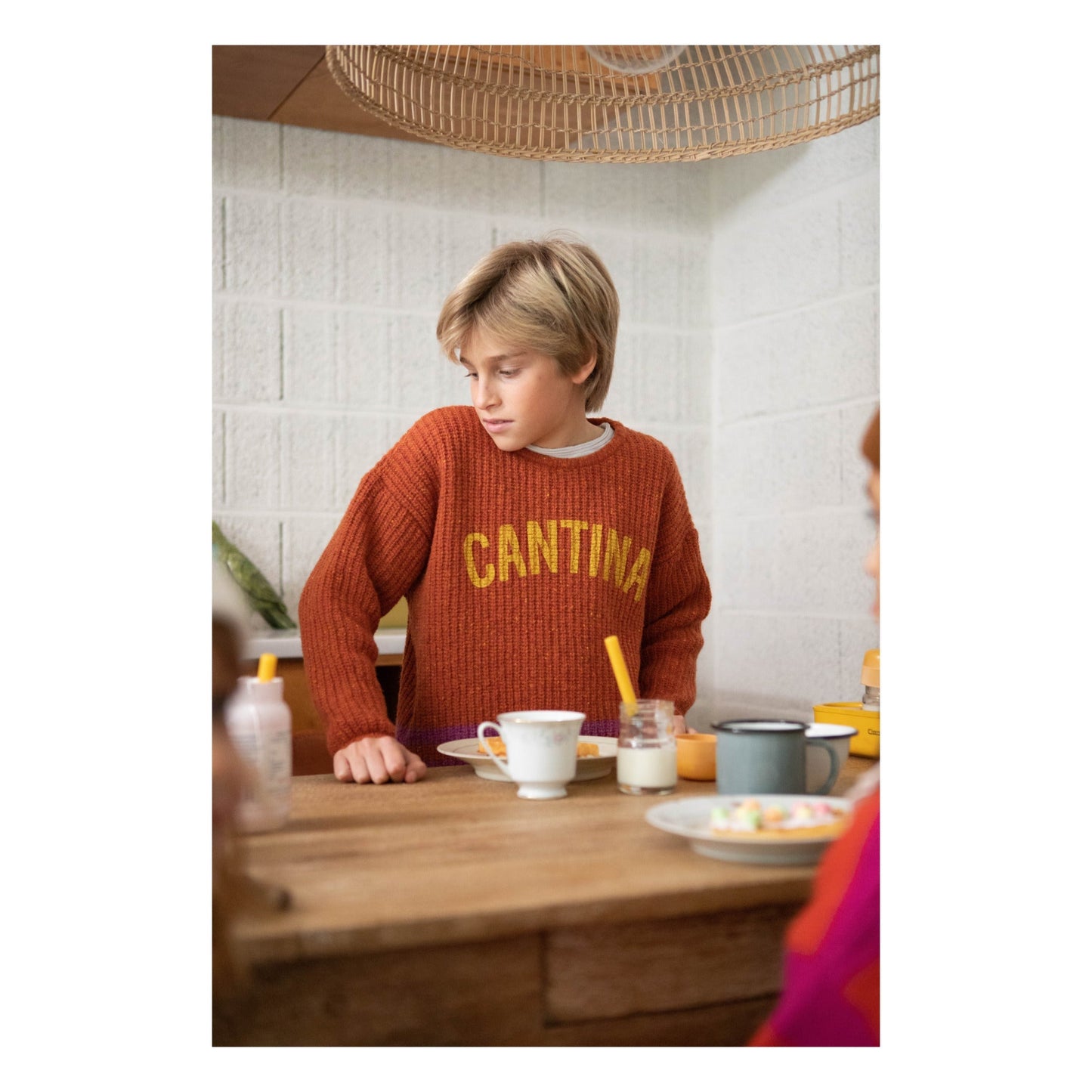 Pull unisex | Orange-Piu Piu Chick-Super Châtaigne-outlet : Product type