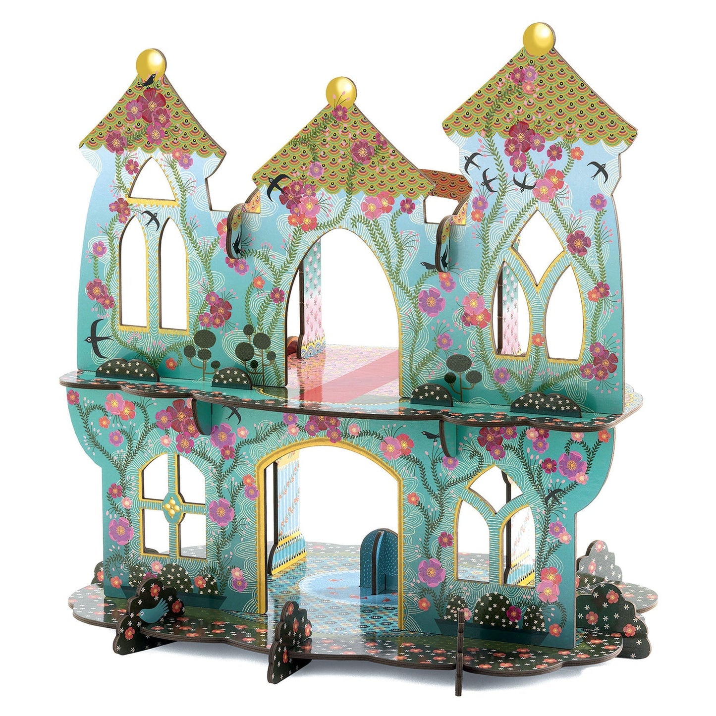 Puzzle Château des merveilles 3D-Djeco-Super Châtaigne-Puzzle : Product type