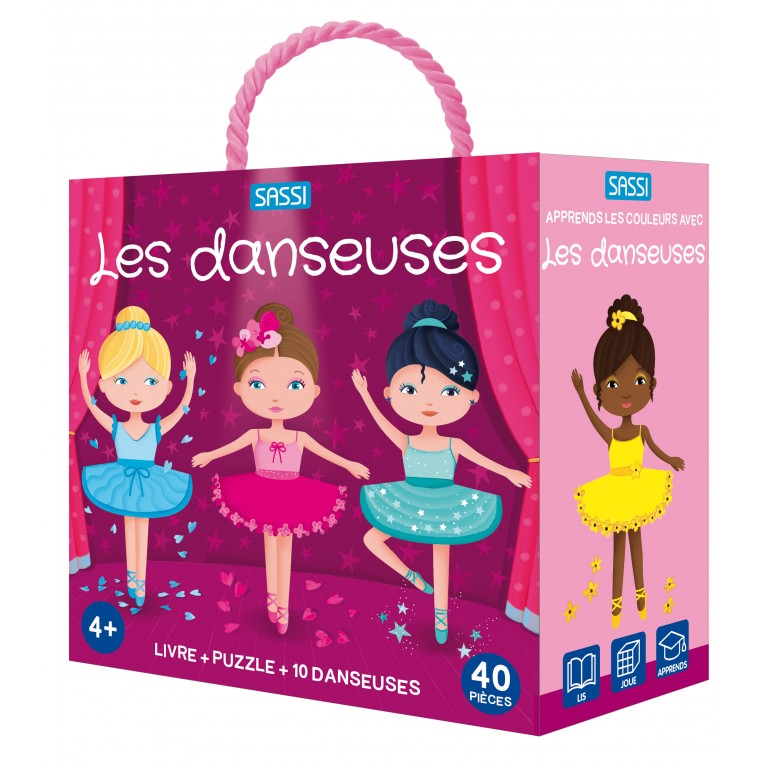 Q-Box | Les danseuses-sassi-Super Châtaigne-Jeux éducatifs : Product type