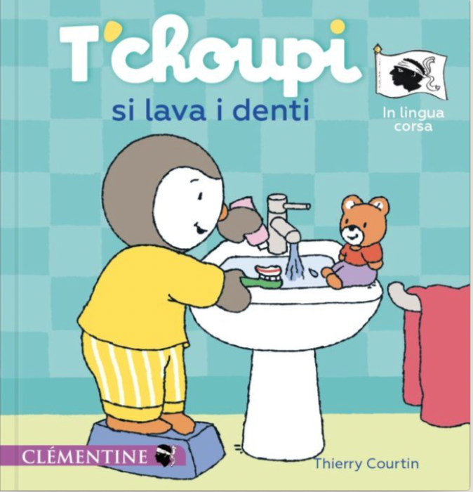 T’choupi si lava i denti-Éditions Clémentine-Super Châtaigne-Livres & Cie : Product type