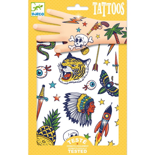 Tattoos | Bang Bang-Djeco-Super Châtaigne-Imagination : Product type