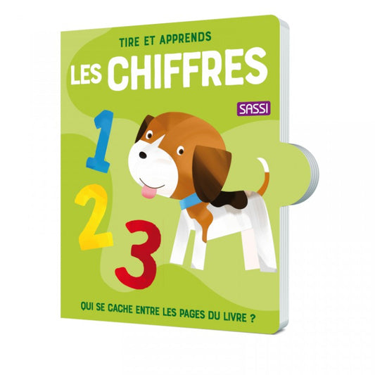 Tire et apprends | Les chiffres-sassi-Super Châtaigne-Livres & Cie : Product type